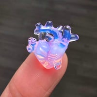 Image 2 of MINIATURE "LAYERS OF LOVE" ANATOMICAL HEART PENDANT 6