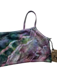 Image 3 of XL/XXL (42) Bralette in Bold Geode Ice Dye