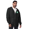 Nigerian Flag zip up hoodie