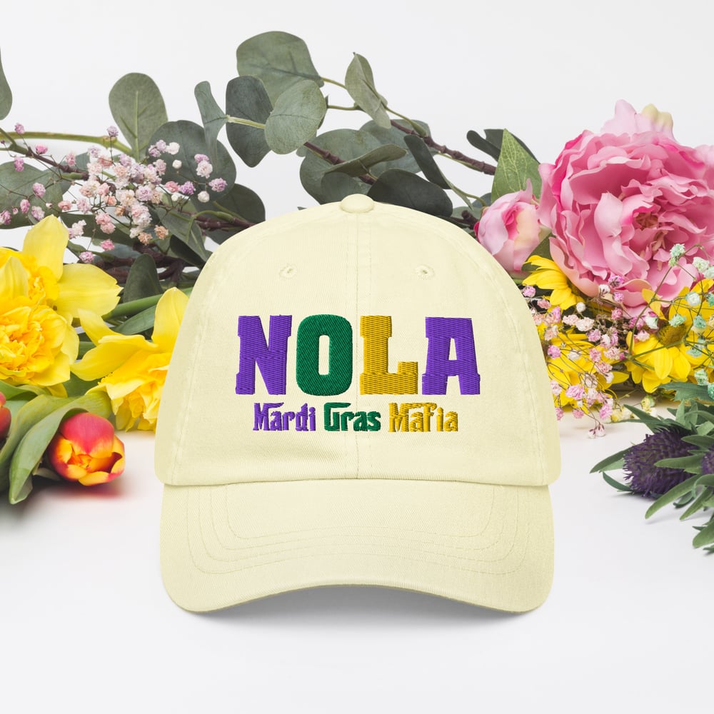 Image of NOLA (Mardi Gras Mafia) Pastel baseball hat