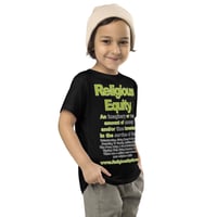 Image 4 of Religious Equity Toddler Short Sleeve Tee