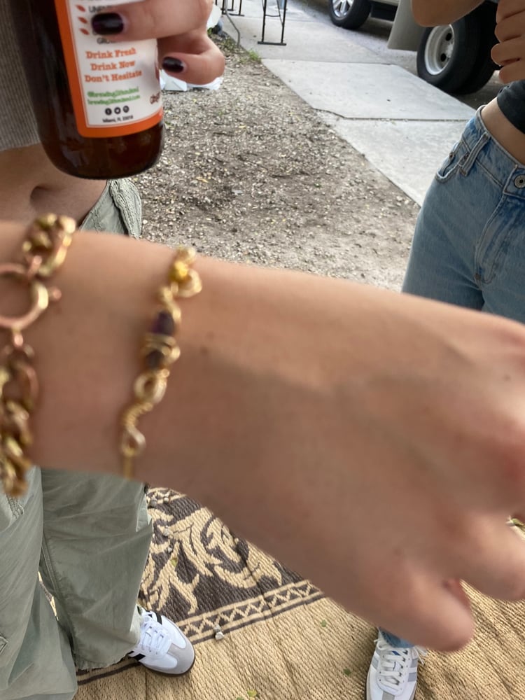 Image of Amethyst bracelet