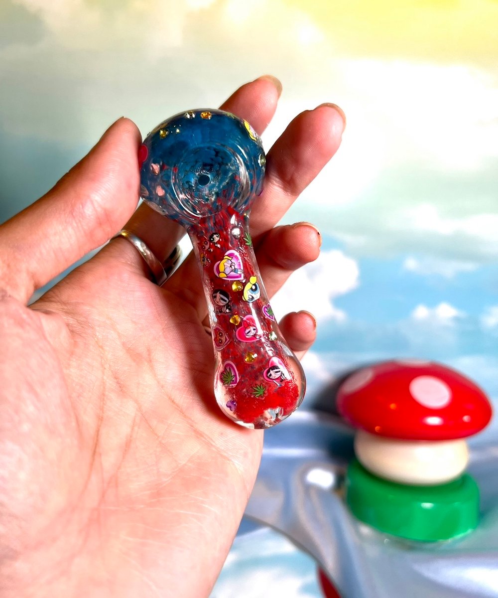 Powerpuff girls ombré pipe