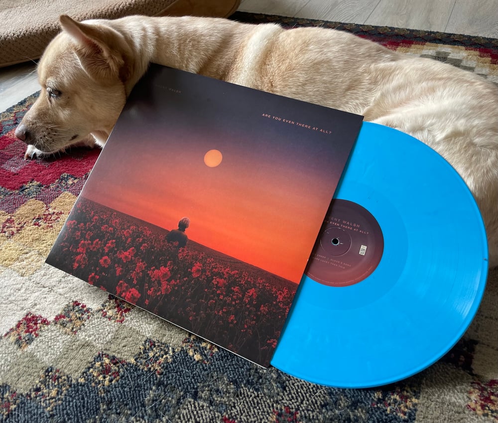 Image of “Are You Even There At All” Vinyl (limited opaque blue)