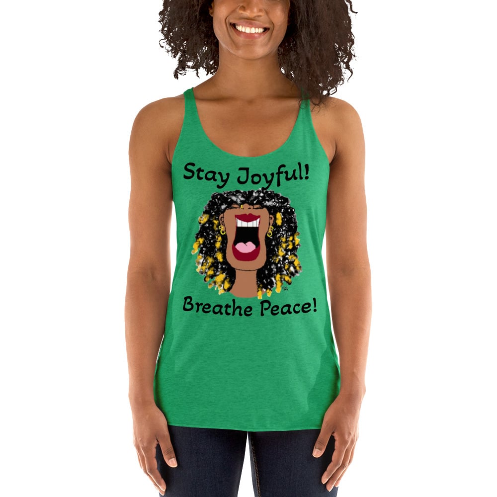 Joyful Women's Racerback Tank Top