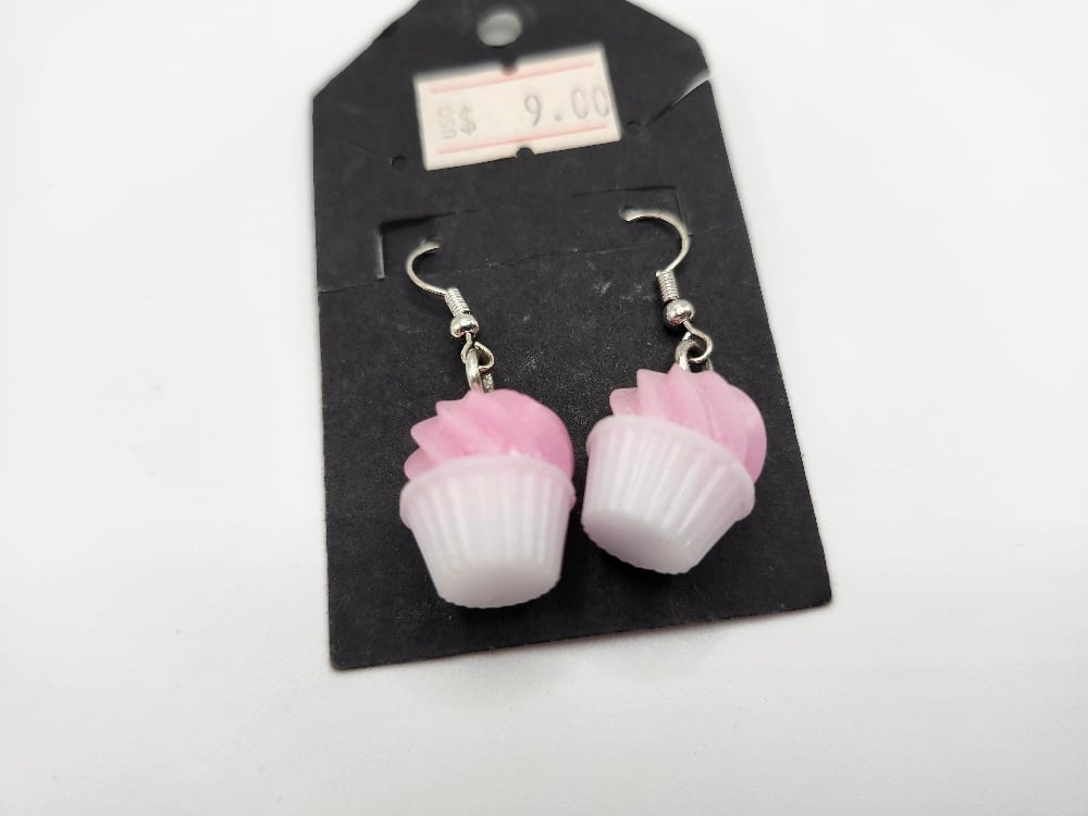 Image of Ice Cream & Cupcake Earrings 