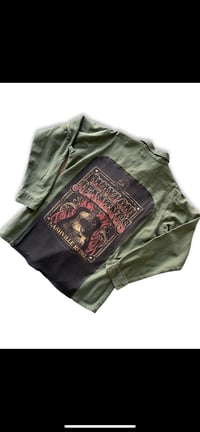 Image 1 of VINTAGE ARMY SHIRT JACKET WAYLON