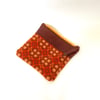 Welsh Tapestry Orange Pouch