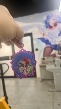 Image 2 of Viktoriia (Human) (Double sided acrylic keychain)