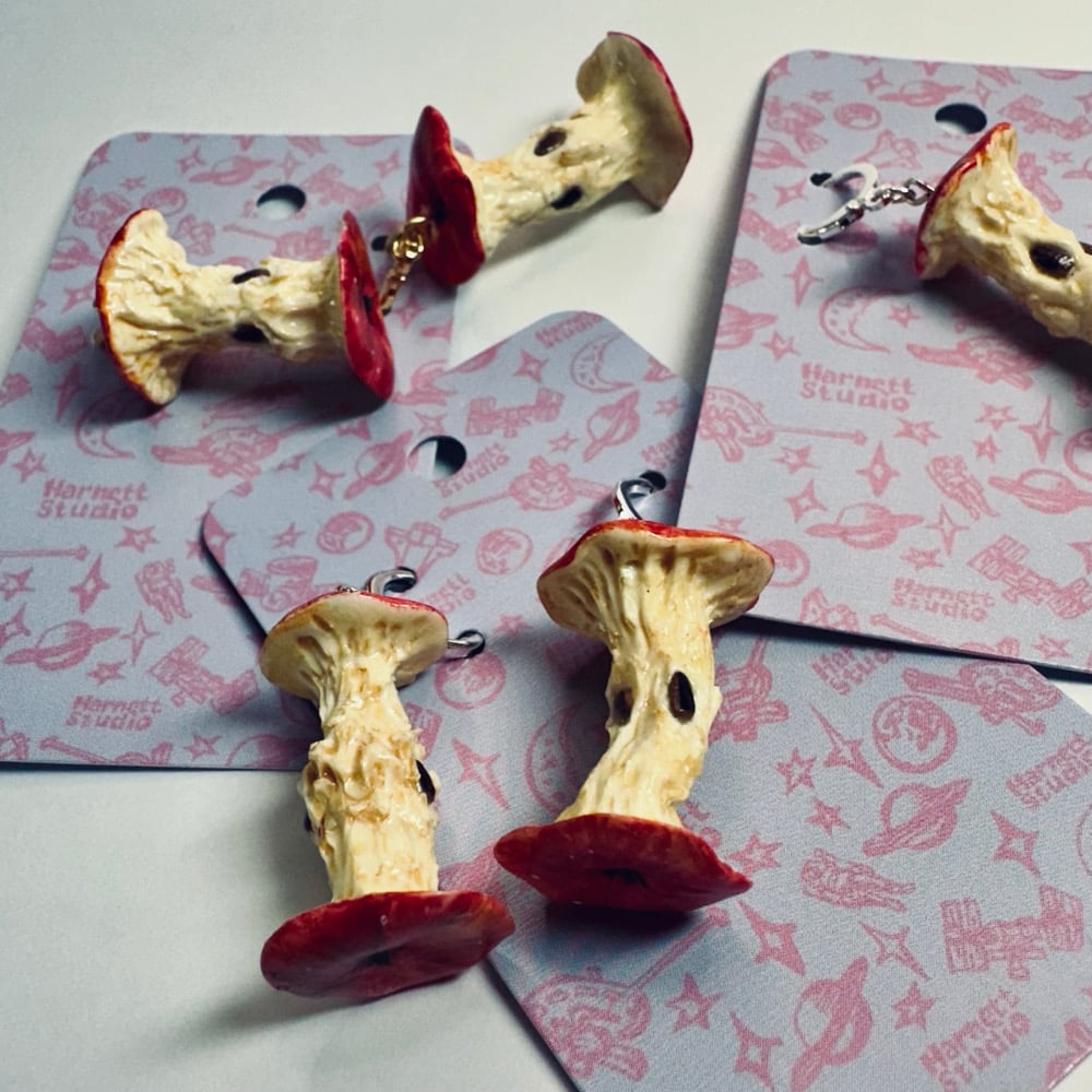 Image of Apple Core Earrings 