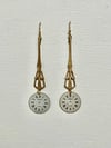 Pendulum Vintage Watch-face Earrings