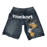 WOCKART DENIM JORTS
