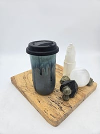 Image 1 of Blue Drip Travel Mug