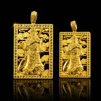 24k Guan Yu Pendant 
