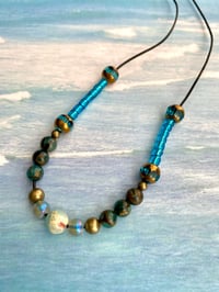 Image 1 of Earthy Blue Necklace