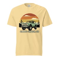 Image 3 of Goose Creek Co Adventures Bronco Retro Unisex garment-dyed heavyweight t-shirt