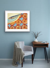 Image 3 of Citrus Sardine Print
