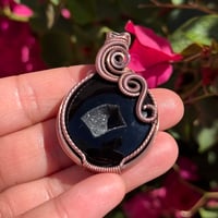 Image 3 of Round Black Druzy Agate 🖤