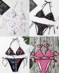 Image 1 of Designer 2pc Bathing Suit Sets (Multiple Options) #2