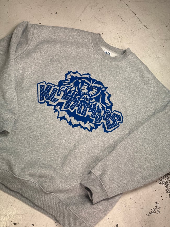 KL Tattoos “Blue Panther” Crewneck 