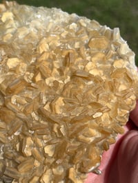 Image 5 of Hunan Golden Calcite UV Specimen | China #2882