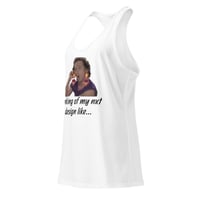 Image 1 of Next design fitted racerback tank top