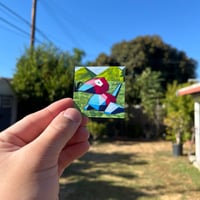 Image 1 of begin; dream, sticker