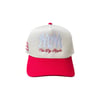 Art of Fame/ The Big Apple Double NY Logo/ K-Frame 5 Panel Trucker Hat