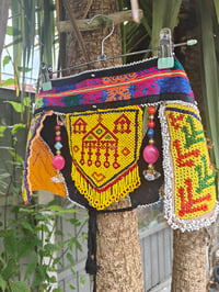 Image 2 of Tribal Boho belt three patches with hearts so cute