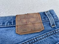 Image 4 of 90s LEVIS 501 DENIM PANTS / SIZE 31x29