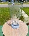 Etched Pub Glass