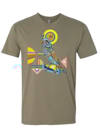 Image 1 of  T shirt/ bird is the word