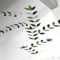 Image 2 of Bold Reflection | Stylized Leaf Mobile