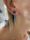 Image of Autumn Fern Leaf Labradorite Studs