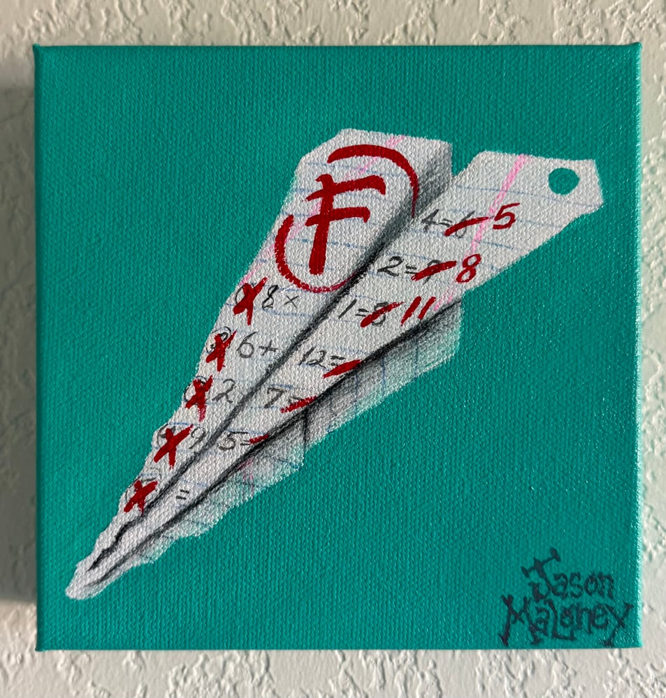 “F-Bomb’’ Painting on Canvas!