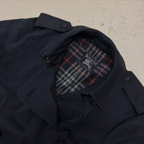 Image of 1980s Burberry Double Breatsed Trench, Size Large - XL