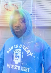 Image 3 of GIGPS CLASSIC BABY BLUE HOODIE