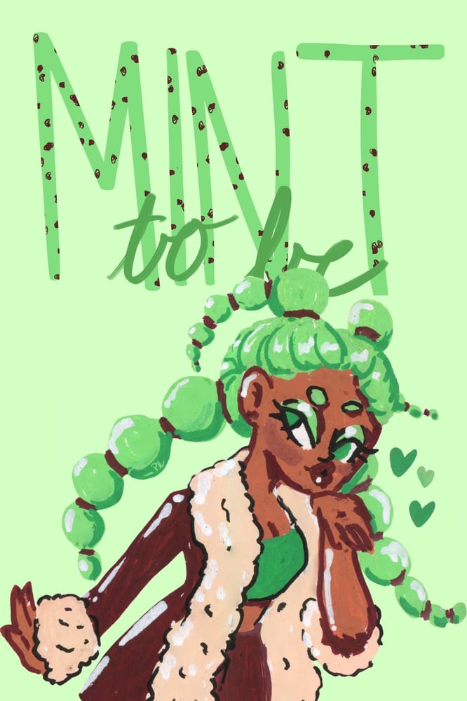 Image of Mint to Be Mini Print