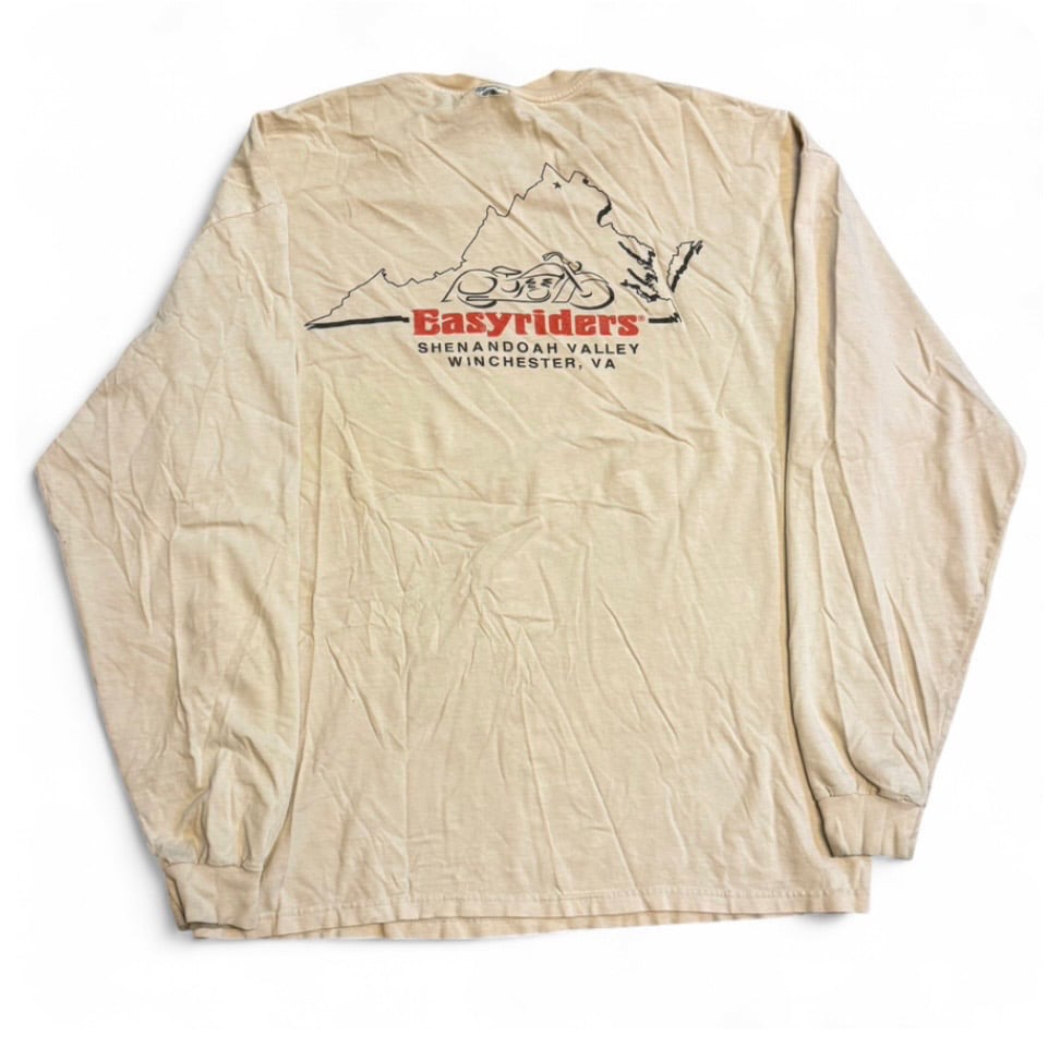 Image of 1990s Easyriders Motorcycle Long Sleeve Graphic Tee (XL)