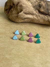 Image 4 of Mini Heart Studs 