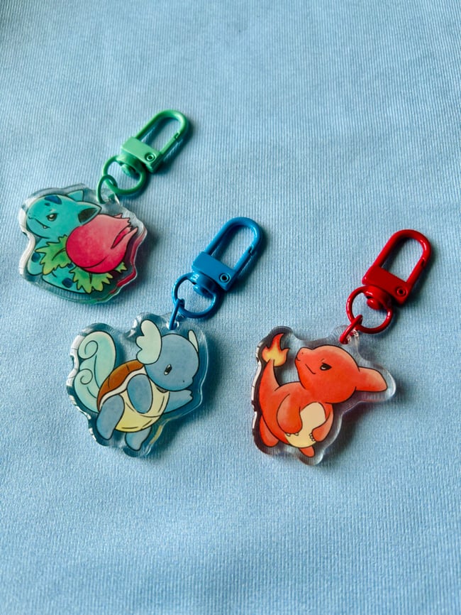Pokémon Keychains