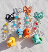 Kanto Pokemon Keychains