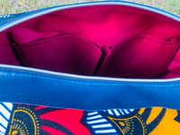 Image 4 of Kimani Weekender Bag Ankara Flower Print