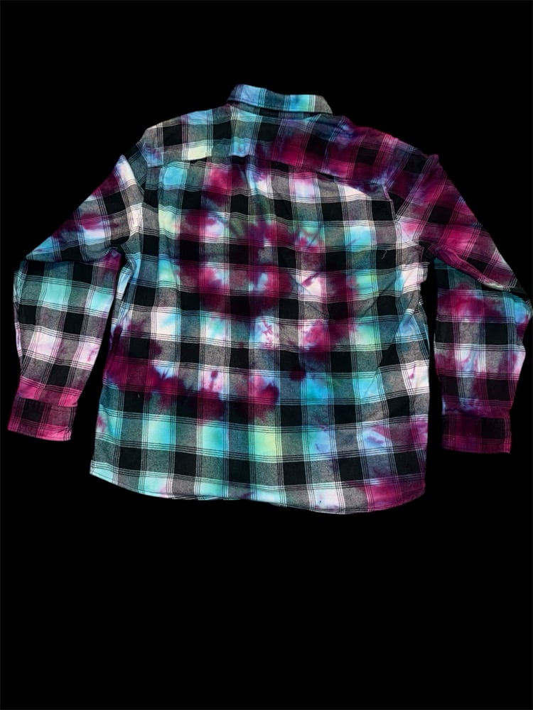 Image of (L) Mulberry Swirl Flannel 