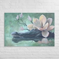 Image 3 of "Bayou Bonnet" Canvas Print