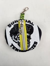 Image 3 of Punk Rock circle keychain pouch