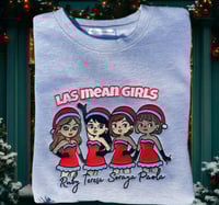 Image 1 of Novela Mean Girls- Christmas Embroidered Top