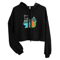 Image 1 of “DTF” Crop Hoodie