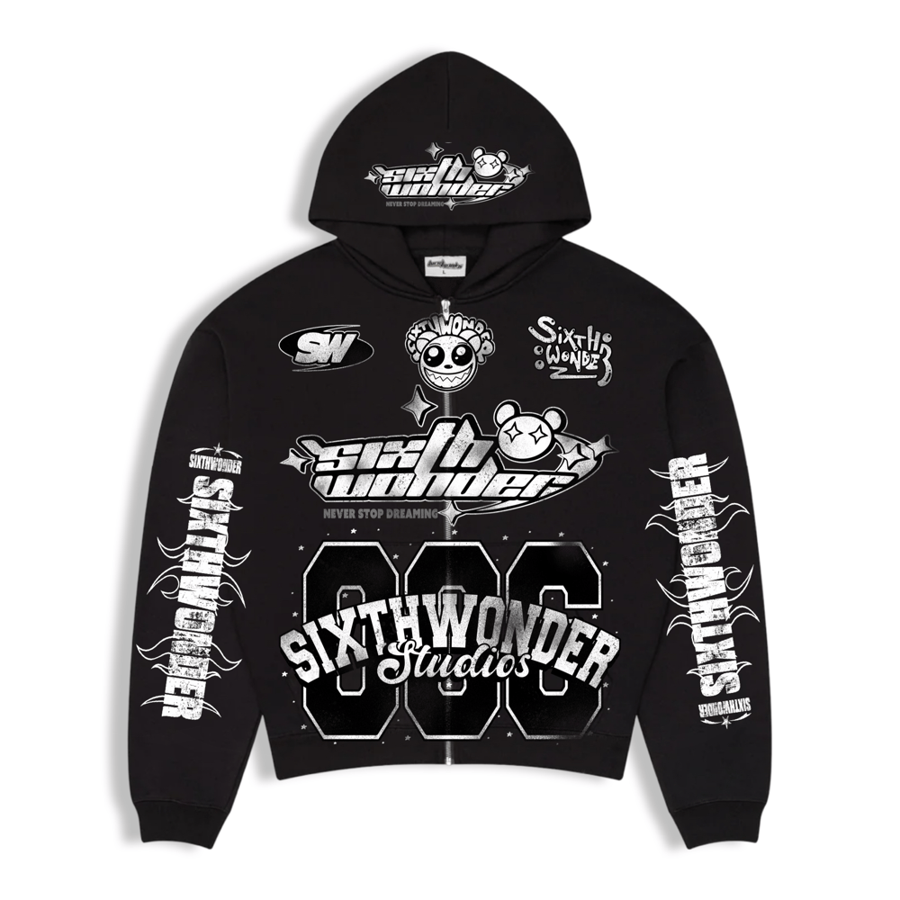 Image of Never Stop Dreaming Zip-up Hoodie