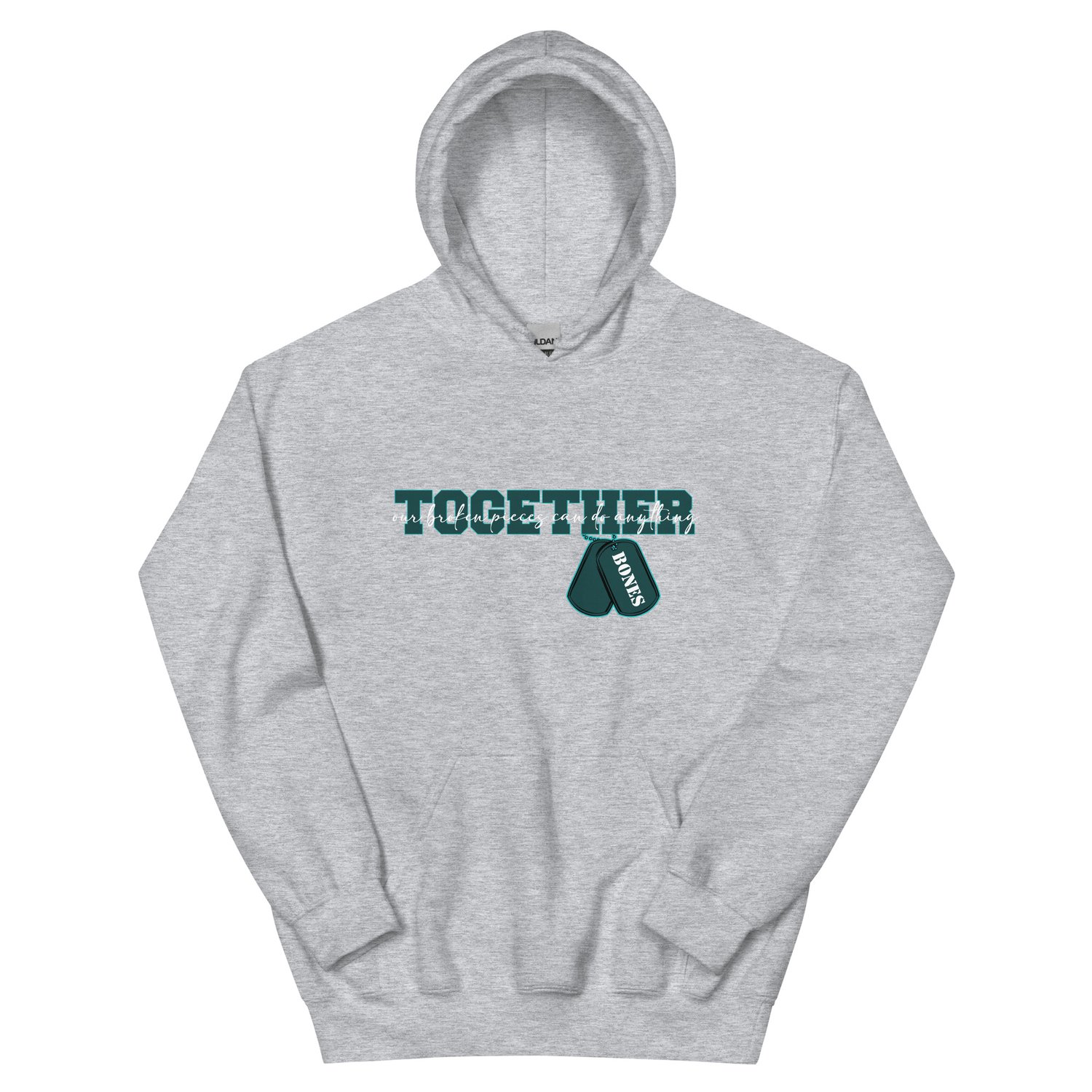 Image of Officially licensed leave me behind together Unisex Hoodie